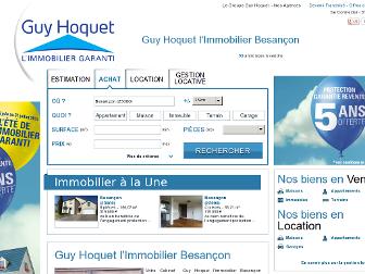 guyhoquet-immobilier-besancon.com website preview
