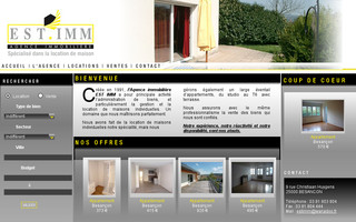 estimm.fr website preview