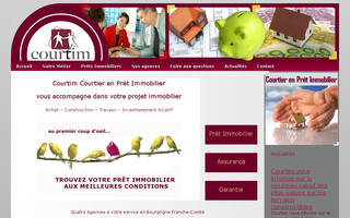 courtim.fr website preview
