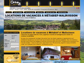 locations-metabief-malbuisson.fr website preview