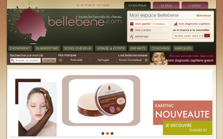 bellebene.com website preview