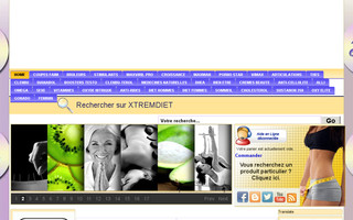 xtremdiet.com website preview