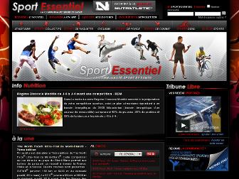 sport-essentiel.com website preview