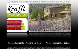 krafft-immobilier.fr website preview