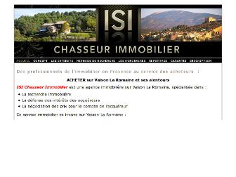 isi-agence-recherche-immobilier-vaison.com website preview