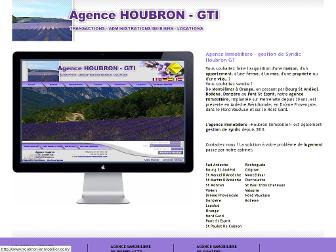 houbron-immobilier.net website preview