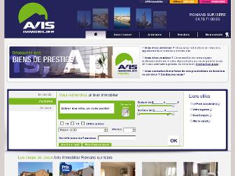 avis-immobilier-romans-sur-isere.com website preview