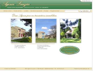 immobilier-lauzier.com website preview