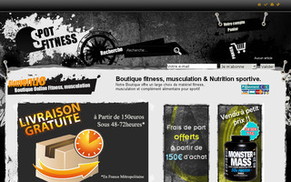 spot-fitness.fr website preview
