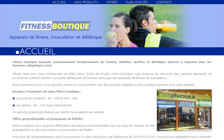 parapharmacie-du-forum.com website preview