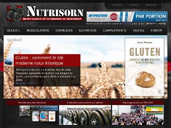 nutrisorn.fr website preview