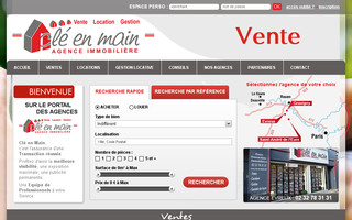 cle-en-main.net website preview