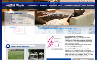 mild-conseil-immobilier-normandie.com website preview