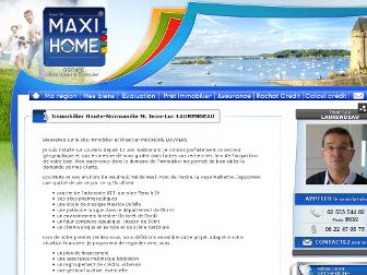 louviers.maxihome.net website preview