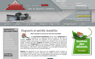 diaprim.fr website preview