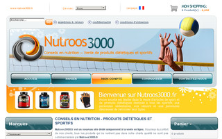 nutroos3000.fr website preview