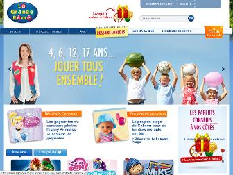 lagranderecre.fr website preview