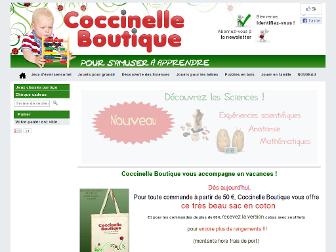 coccinelle-boutique.com website preview