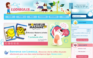 ludibulle.com website preview