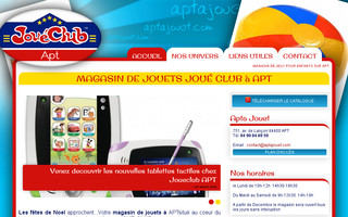 aptajouet.com website preview