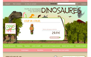 dino-boutique.com website preview