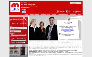 era-immobilier-chartres.fr website preview