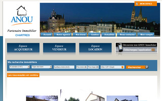 anou-immobilier-chartres.fr website preview