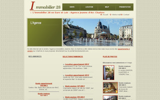 immobilier-28.fr website preview