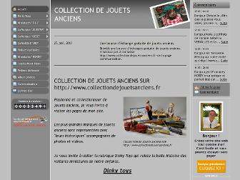 collectiondejouetsanciens.fr website preview
