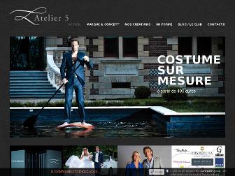 latelier5.fr website preview