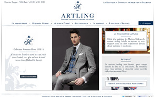 artling.fr website preview