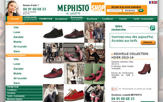 mephisto-shop.com website preview