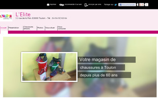 lelite-chaussure-enfant.fr website preview