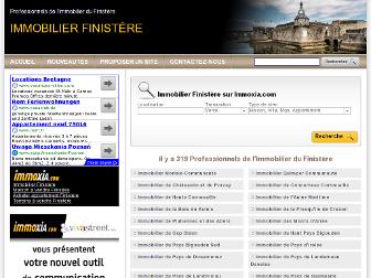 immobilierfinistere.fr website preview
