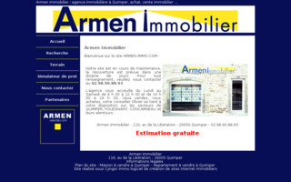 armen-immo.com website preview