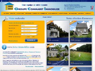 briec-immobilier.com website preview