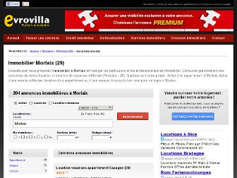 immobilier-morlaix.evrovilla.com website preview