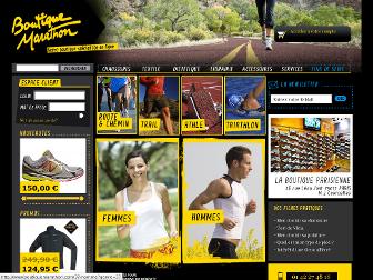 boutiquemarathon.com website preview