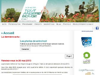 angers-trails.fr website preview