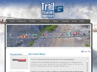 trail-passerelles-monteynard.fr website preview