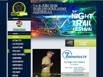 night-trail.com website preview