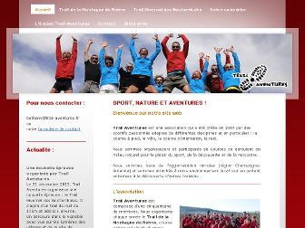 trail-aventures.fr website preview