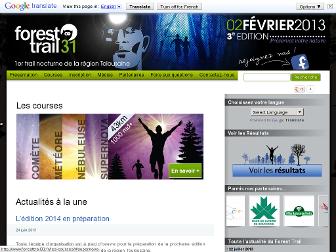 foresttrail31.fr website preview