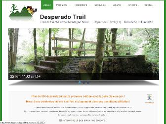 desperadotrail.fr website preview