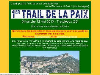 traildelapaix.org website preview