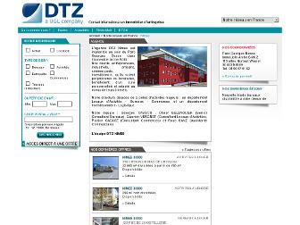 nimes.dtz-immo.fr website preview