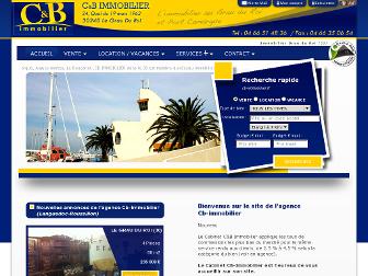 cb-immobilier.fr website preview