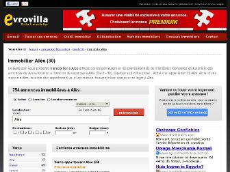 immobilier-ales.evrovilla.com website preview
