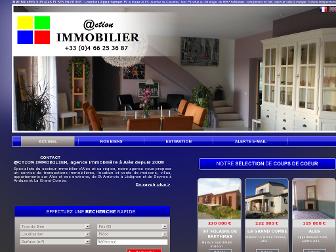 actionimmobilier-ales.com website preview