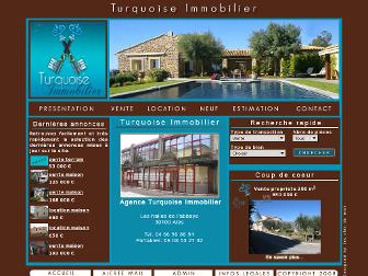 immobilier-turquoise.com website preview